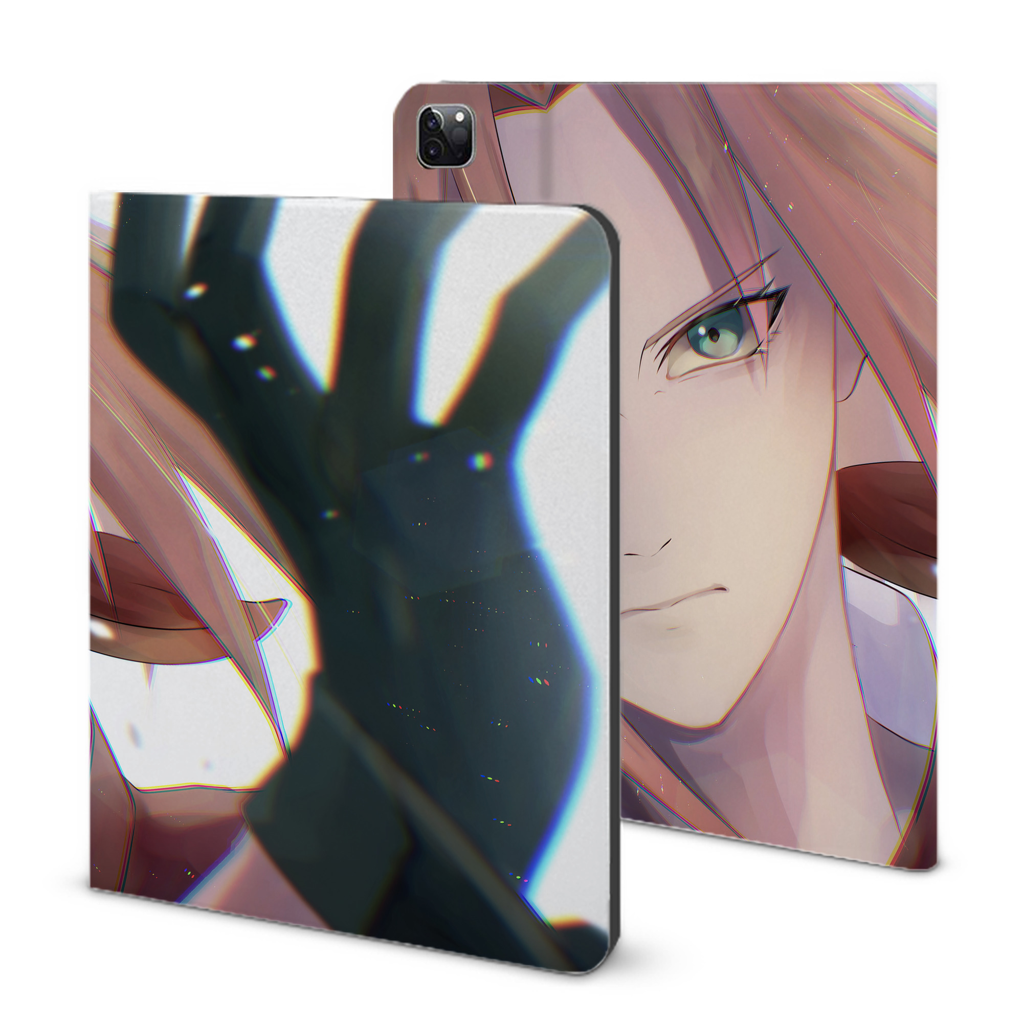 （画像用） NARUTO -ナルト- NARUTO -ナルト- 疾風伝 IPad ケース ブック型 PUレザー TPU 耐衝撃 軽量 薄型 ペン収納なし 全面保護 IPad 各モデル対応